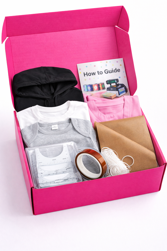 Starter Kit for Clothing - HTV Vinyl & DTF