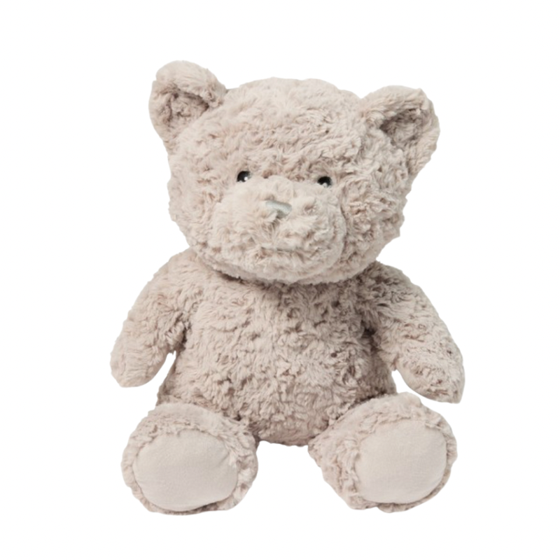 Grey plush teddy for HTV