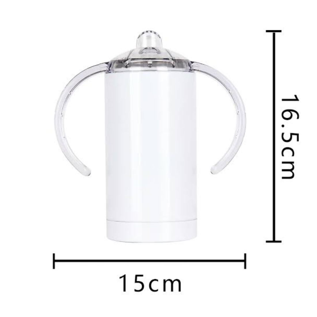 13oz Sublimation Sippy Cup Stainless Steel