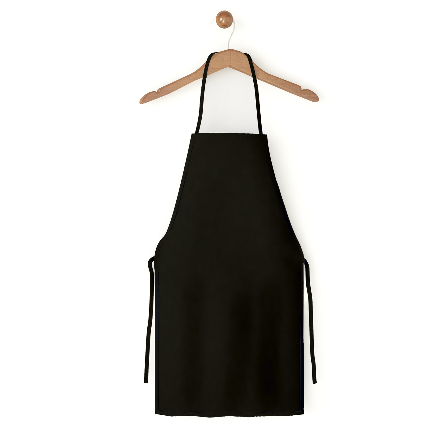 Black plain aprons