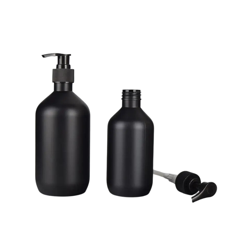 Pump Bottles - Matte Black