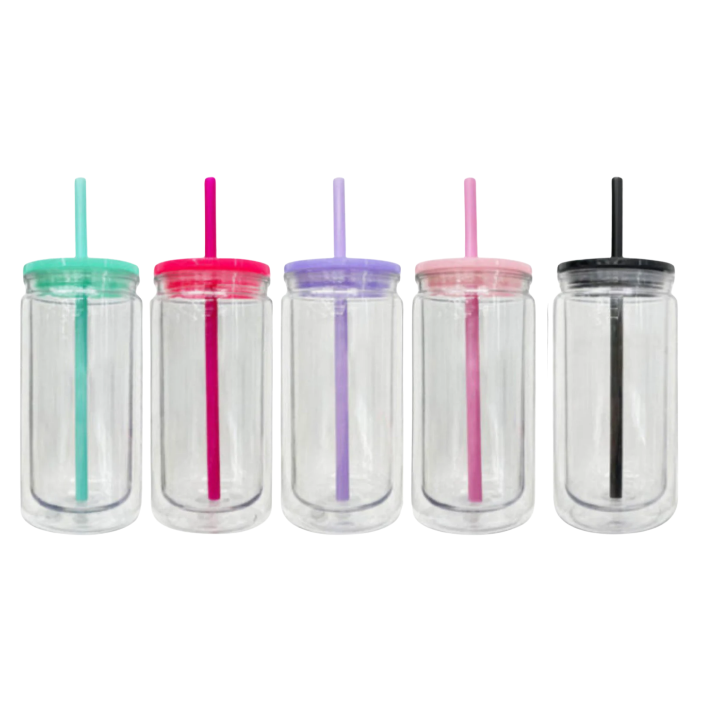 Acrylic Snowglobe Tumbler 16oz