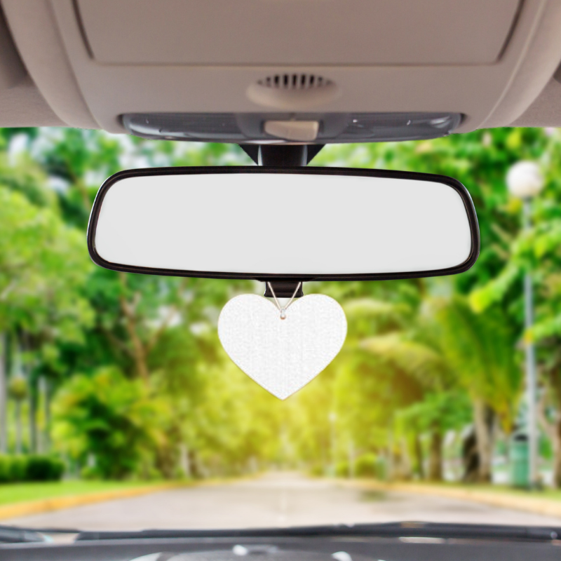 Heart Air Fresheners Blanks for Sublimation (Pack)
