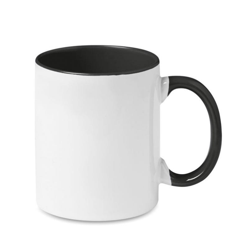 11oz Sublimation Mugs with Colour Handle & Inner