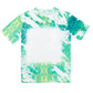 Green Bleached Sublimation Tshirt