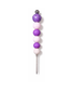 Glitter Poker - Purple Bead