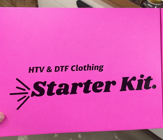 Starter Kit for Clothing - HTV Vinyl & DTF