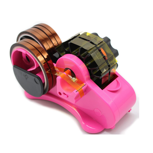 Pink Multiple Roll Cut Heat Tape Dispenser Sublimation