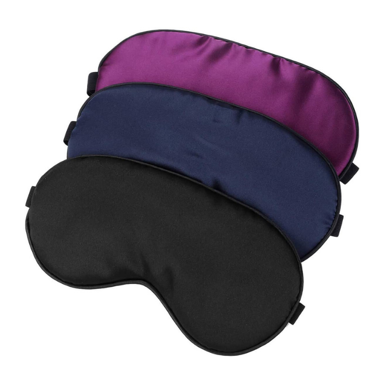 Black Silk Sleep Mask