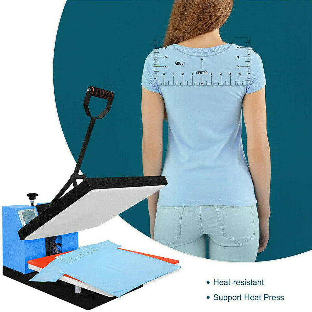 T-Shirt Alignment Ruler Set – blanksforsublimation